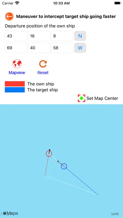 Captures d'écran de Nautical Calculator Preview
