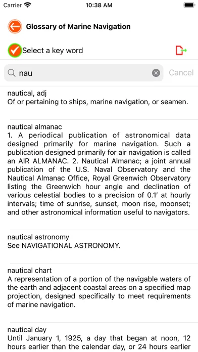 Captures d'écran de Nautical Calculator Preview