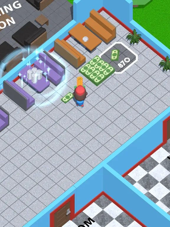Capturas de tela do Pizza Boy's Rise iPad 