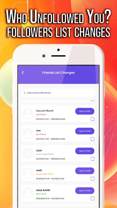 ภาพหน้าจอของ The Profile Analyzer