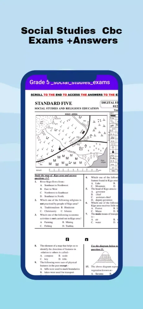 Grade 5 Social Studies Exams+A スクリーンショット