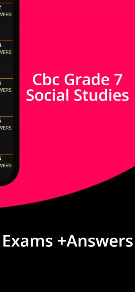Ảnh chụp màn hình của Grade 7 Social Studies Exams+a