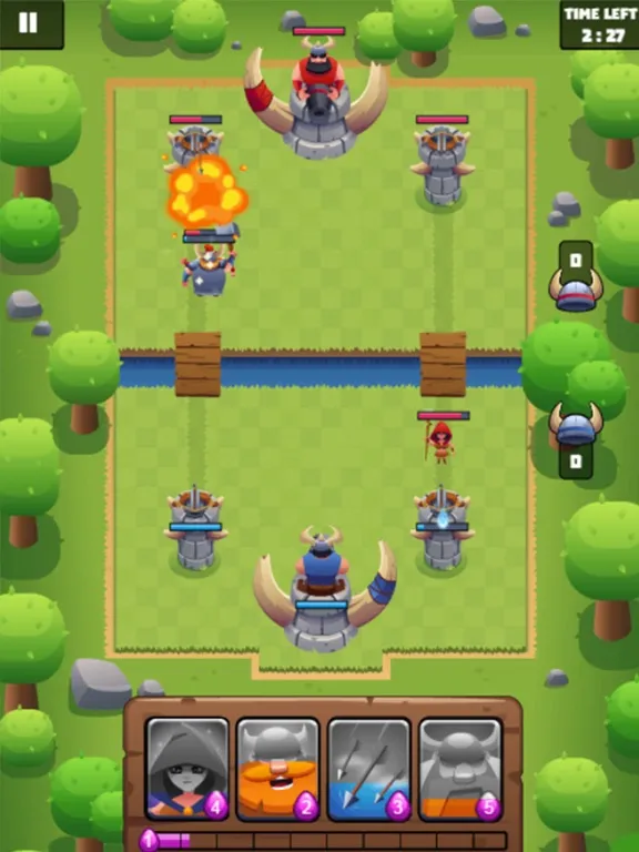 Captures d'écran de The Vikings War iPad 