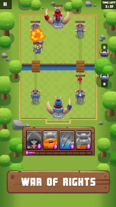 Captures d'écran de The Vikings War