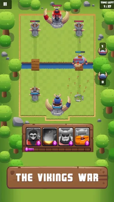 Captures d'écran de The Vikings War
