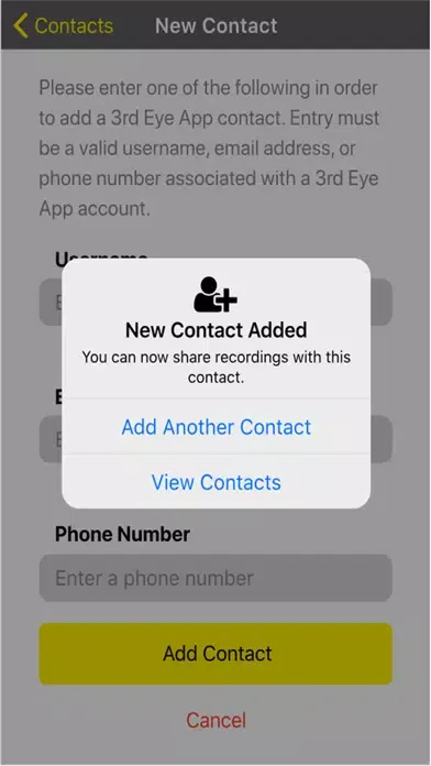Screenshot di 3rd Eye App