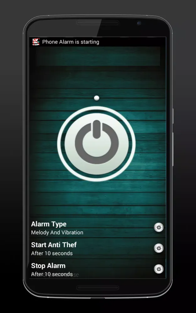 Alarme Anti Theft mobile Screenshots