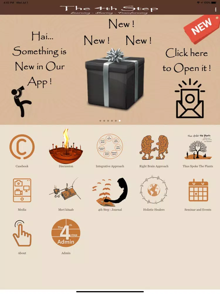 The 4th step iPad  Screenshots
