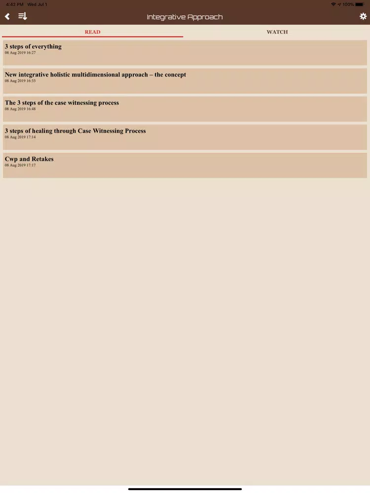 The 4th step iPad  Screenshots