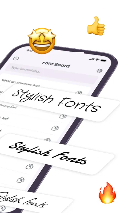 Fontboard: Trendy Fonts应用截图
