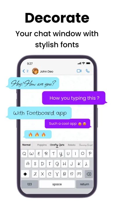 Fontboard: Trendy Fonts应用截图