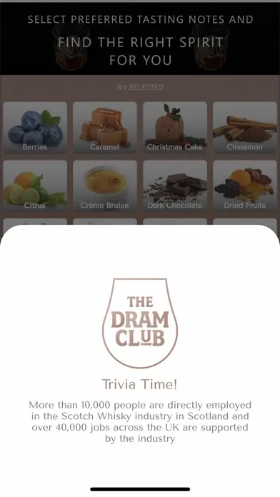 Capturas de tela do The Dram Club