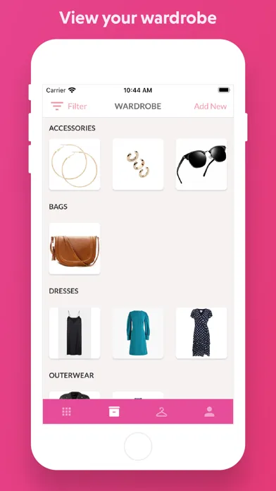 Zrzuty ekranu The 'drobe - Outfit Planner
