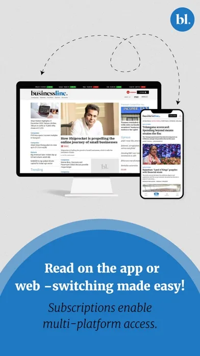 Tangkapan skrin Businessline - Business News