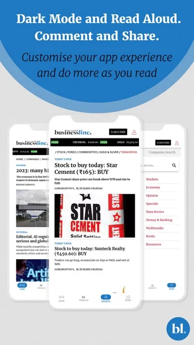 Tangkapan skrin Businessline - Business News