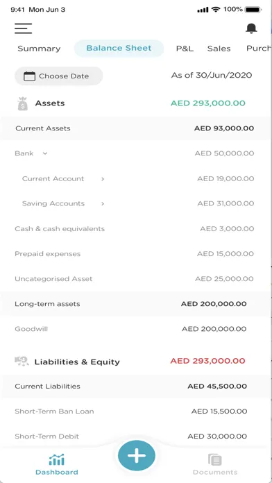 Screenshot di We Work Accounting