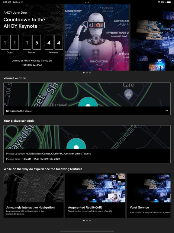 Capturas de pantalla de AHOY Keynote iPad 