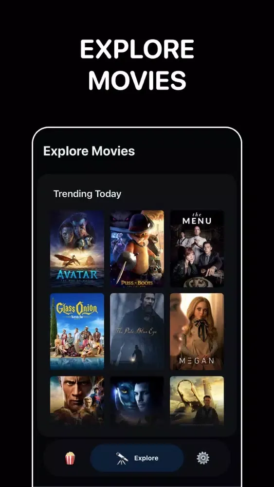 CineMate: AI Movie Discovery应用截图