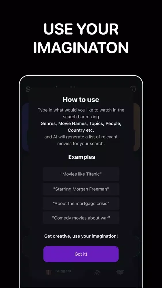 CineMate: AI Movie Discovery应用截图