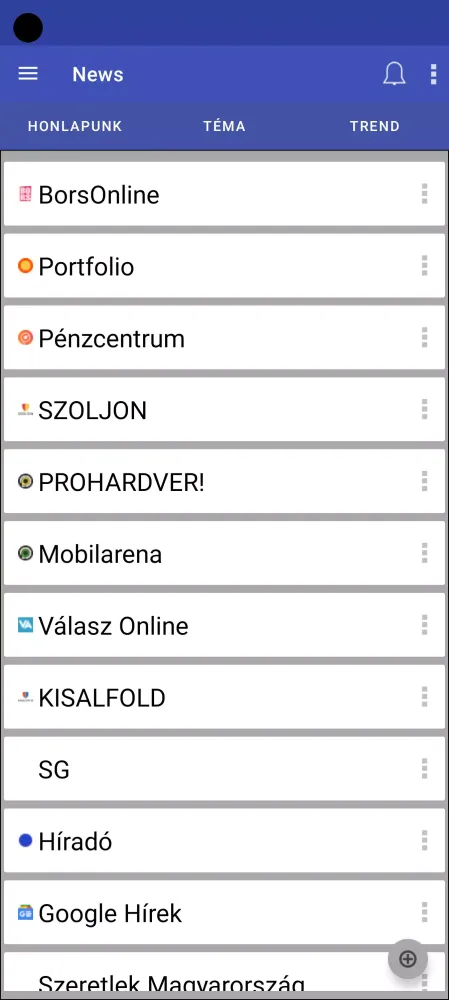 Tangkapan skrin Magyar Hírek