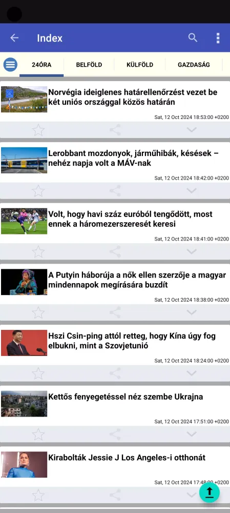 Tangkapan skrin Magyar Hírek