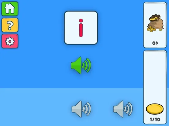 Finn bokstavlyden iPad  Screenshots
