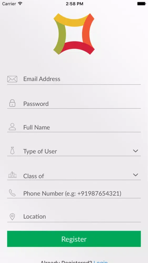 The Alumni App स्क्रीनशॉट