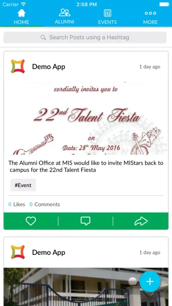 The Alumni App स्क्रीनशॉट