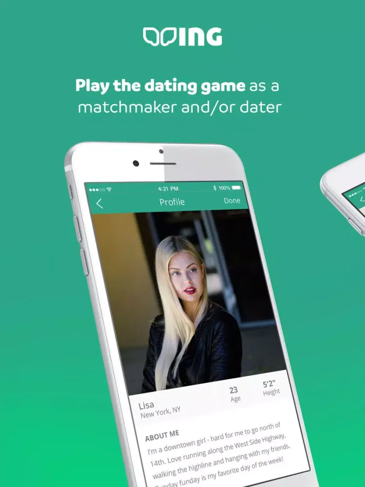 Wing App - Matchmaking Game iPad  سکرین شاٹس