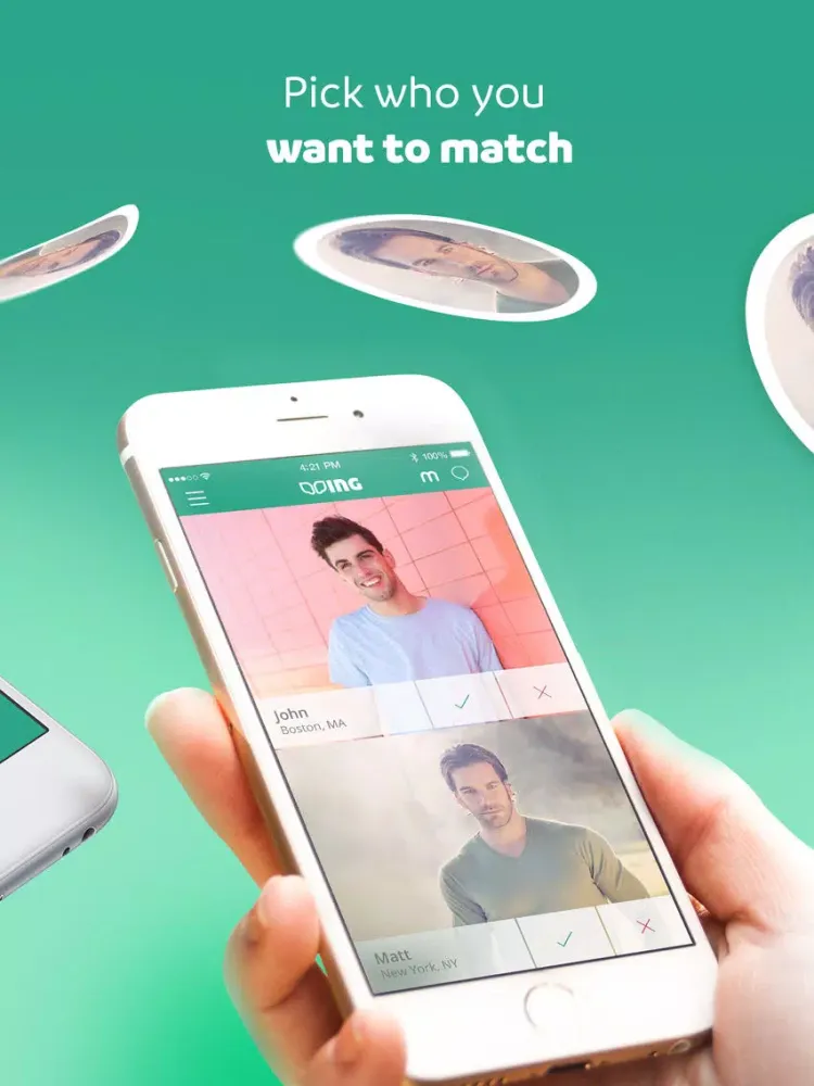Wing App - Matchmaking Game iPad  سکرین شاٹس
