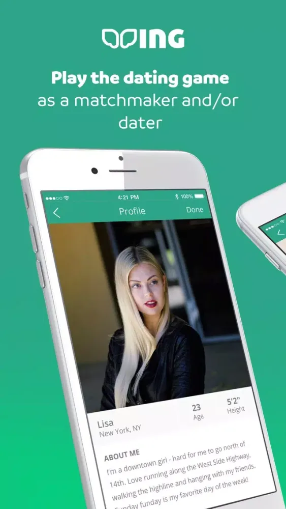 Wing App - Matchmaking Game سکرین شاٹس