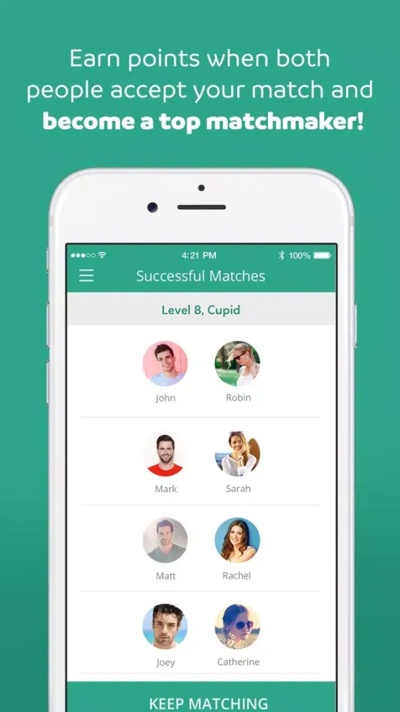 Wing App - Matchmaking Game سکرین شاٹس