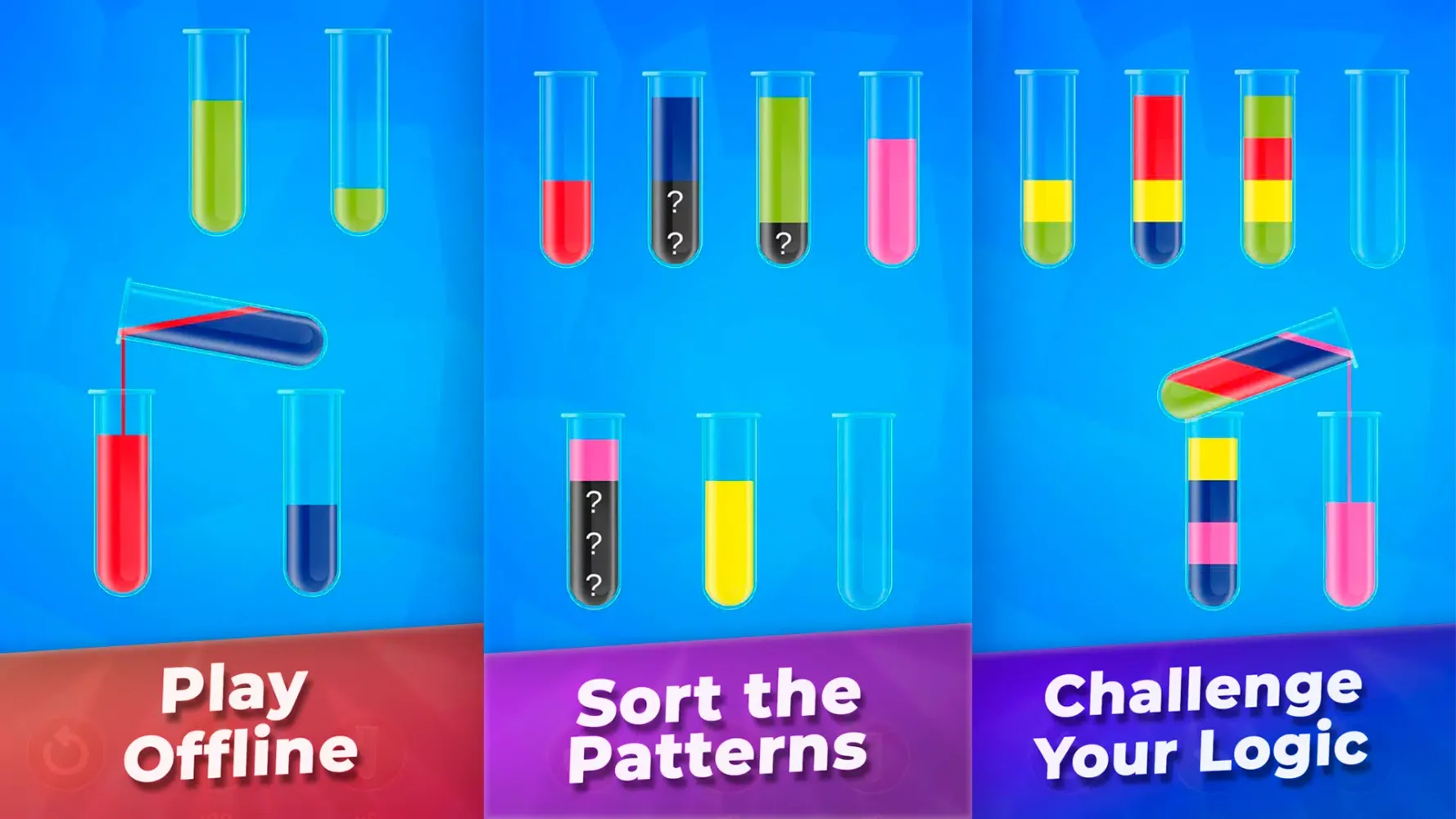 تصاویر Color Sort - Offline Games