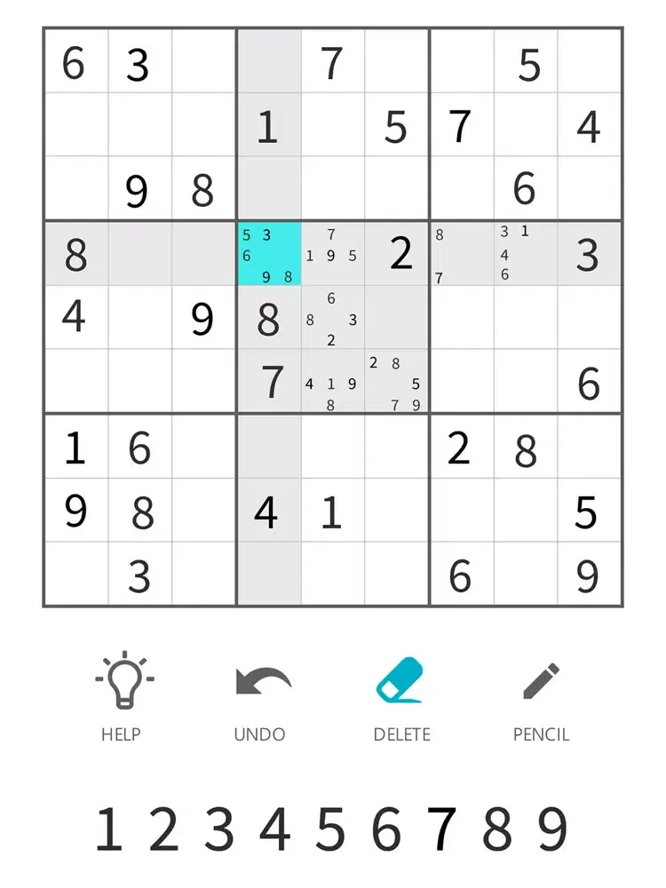 Capturas de tela do Sudoku Offline - Offline Games iPad 