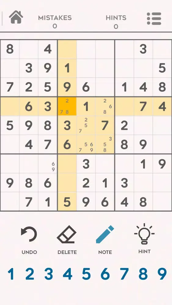 Capturas de tela do Sudoku Offline - Offline Games