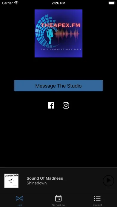 TheApex.FM Screenshots