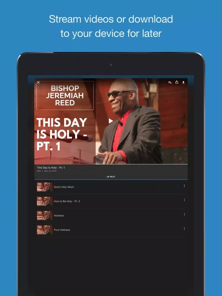 Apostolic Oneness Network iPad  Ekran Görüntüleri