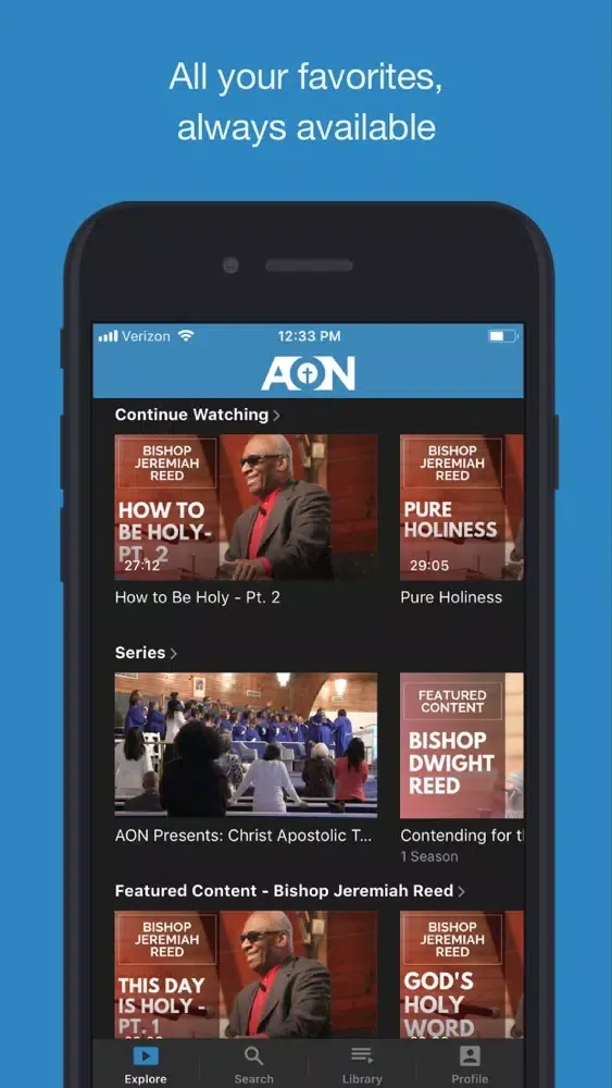 Apostolic Oneness Network Ekran Görüntüleri