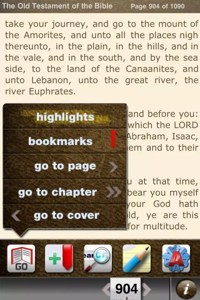 The Bible: Old Testament (DocuApps)应用截图