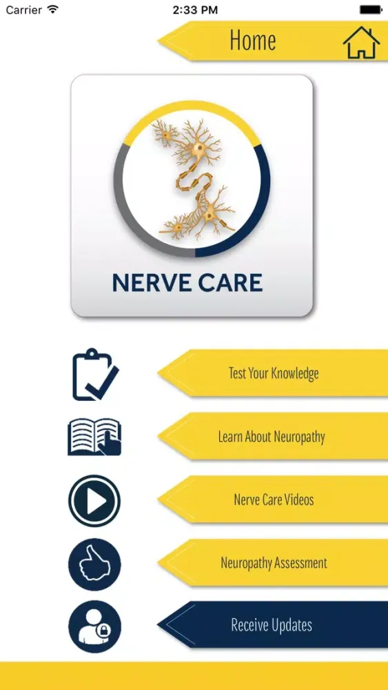 NERVE CARE スクリーンショット