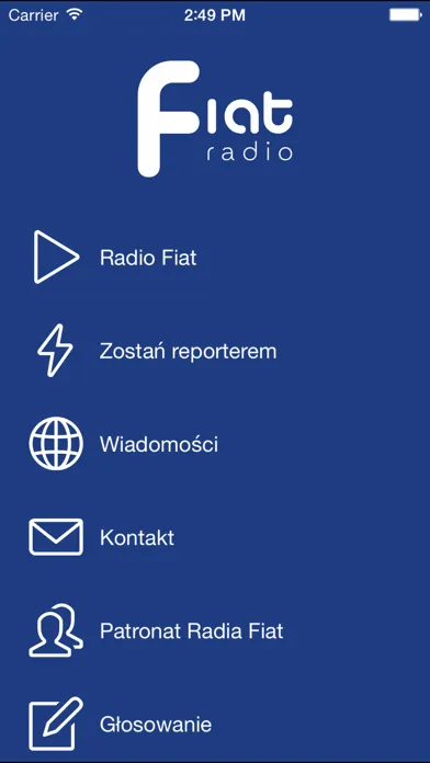 Screenshot di Radio Fiat