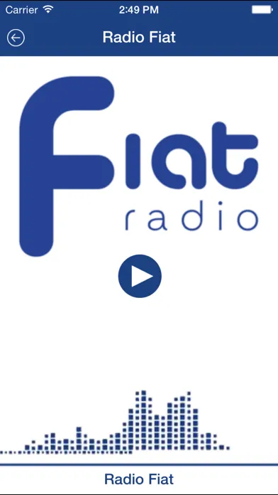 Screenshot di Radio Fiat