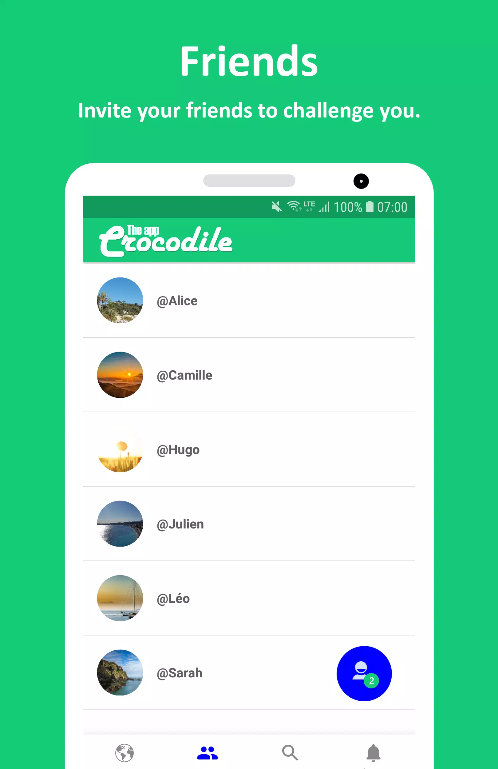 The App Crocodilezrzuty ekranu aplikacji3