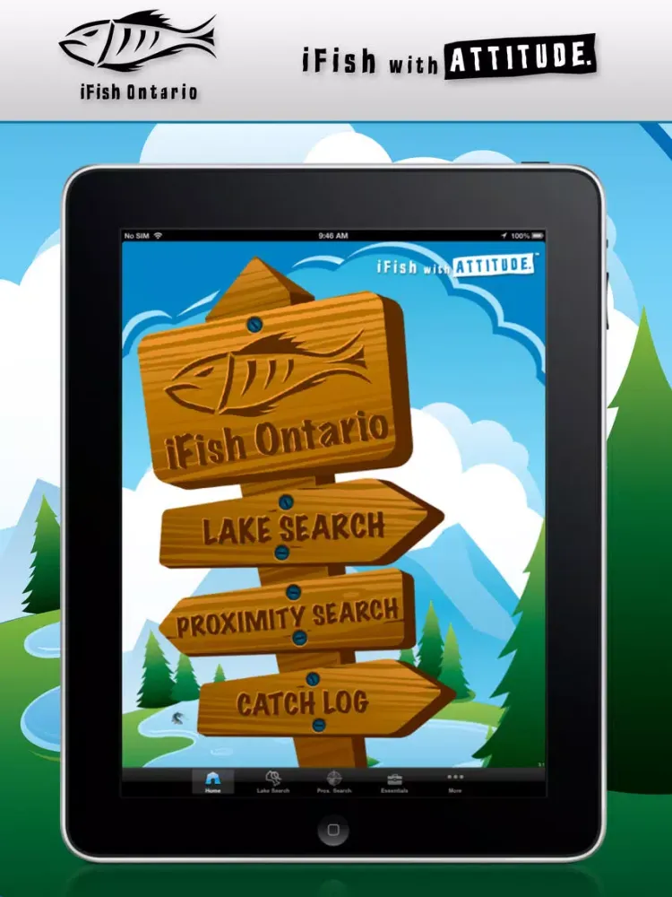 Capturas de pantalla de iFish Ontario iPad 