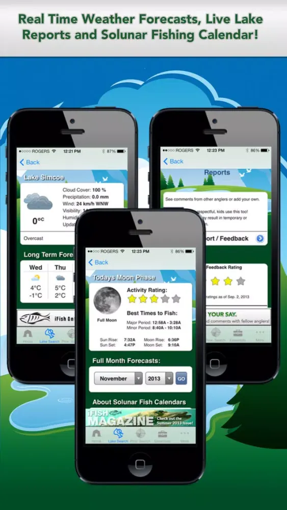 Capturas de pantalla de iFish Ontario