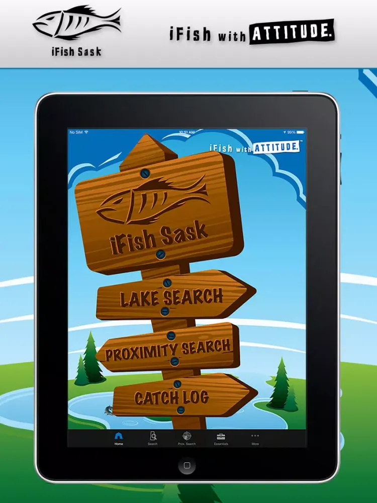 iFish Saskatchewan iPad  स्क्रीनशॉट