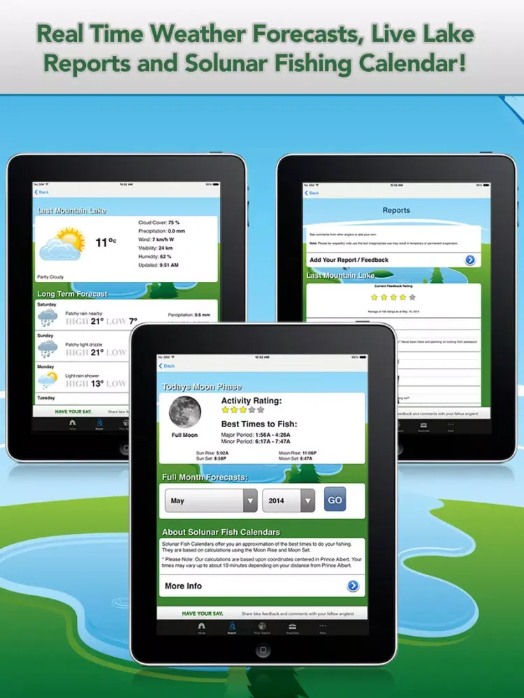 iFish Saskatchewan iPad  स्क्रीनशॉट