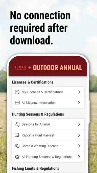 Capturas de pantalla de Texas Outdoor Annual