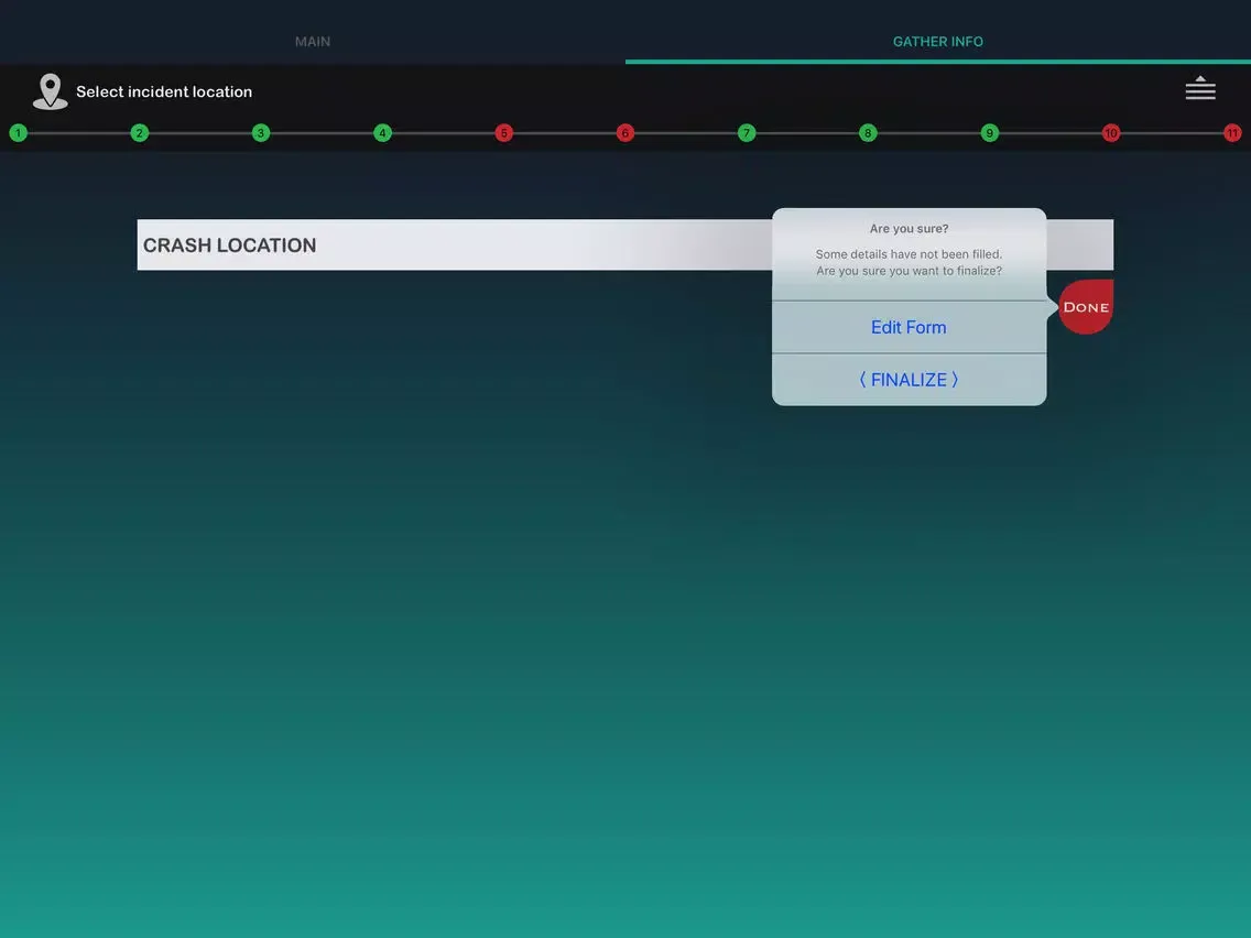Crash Manager iPad  Screenshots