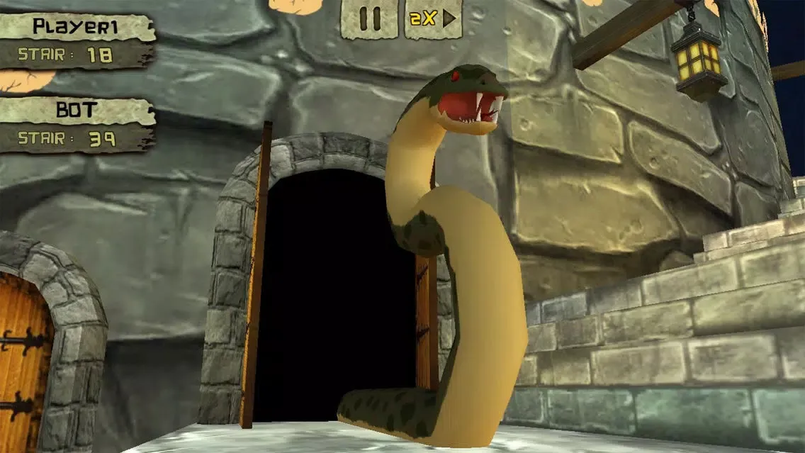 ภาพหน้าจอของ Snakes And Ladders 3D Live